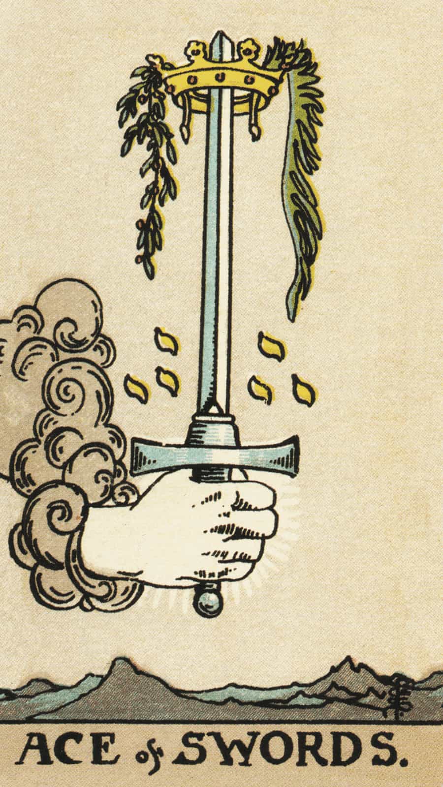 Ace of Swords upright