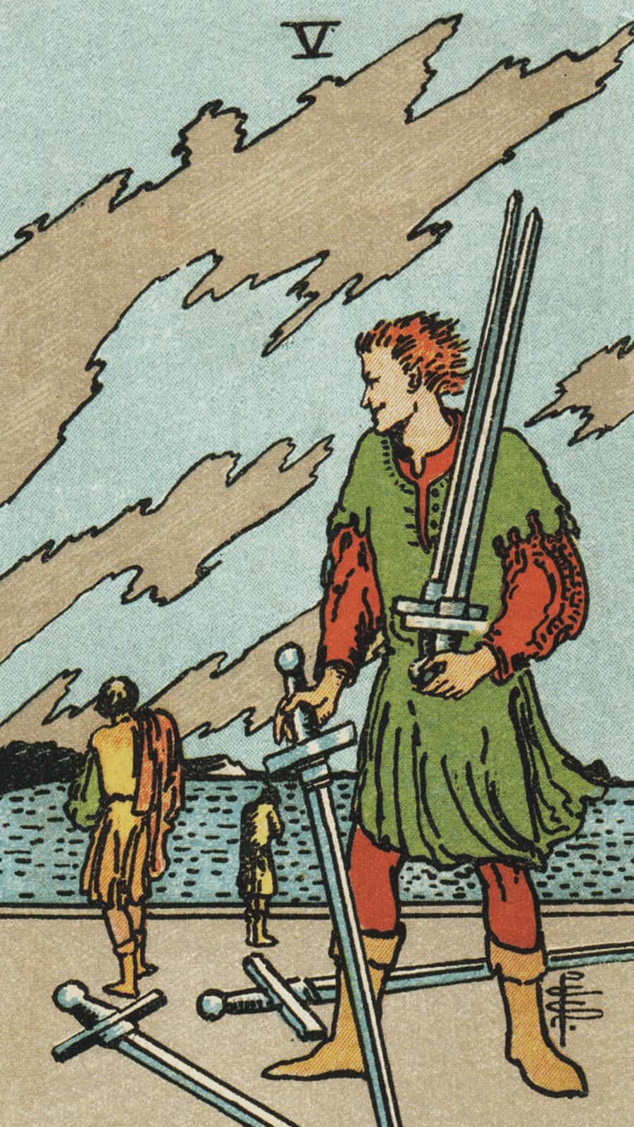 Five of Swords upright