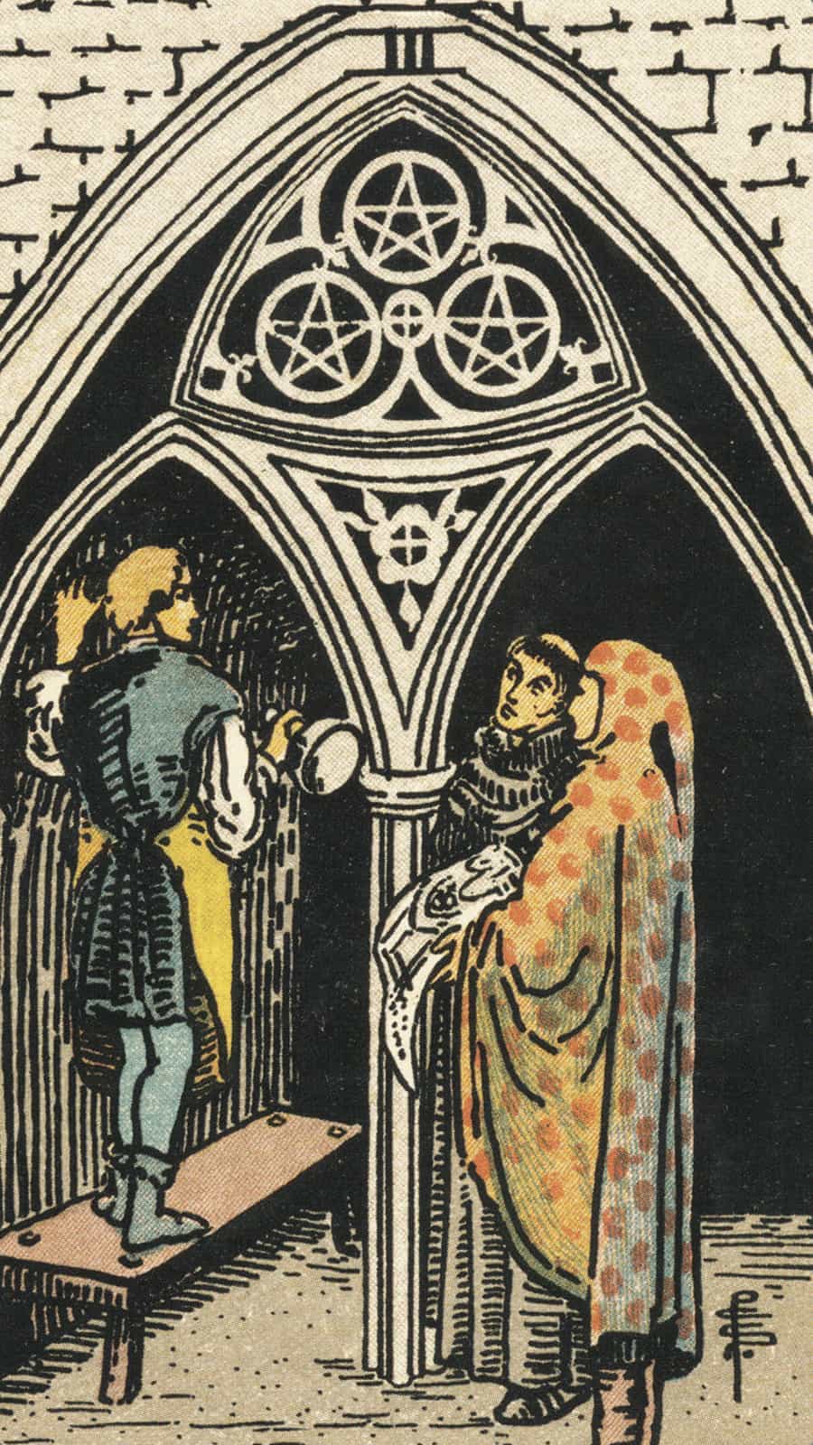 Three of Pentacles reversed