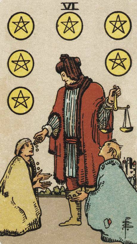 Six of Pentacles