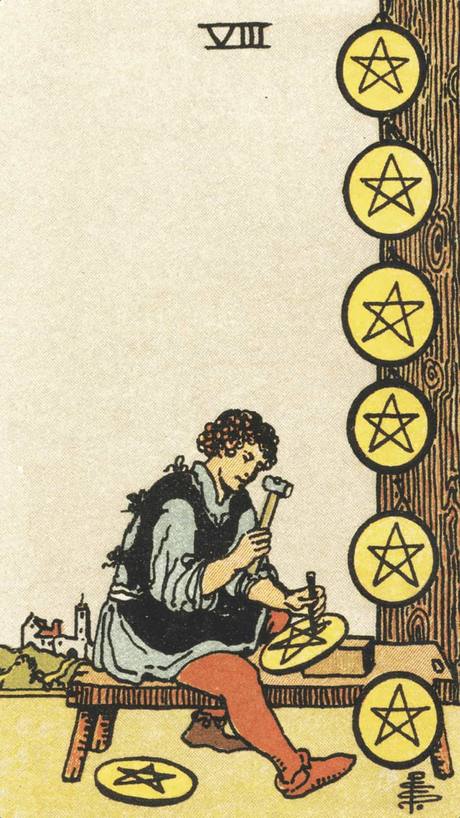 Eight of Pentacles
