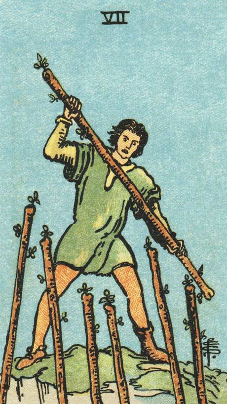 Seven of Wands