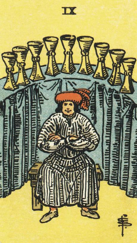 Nine of Cups