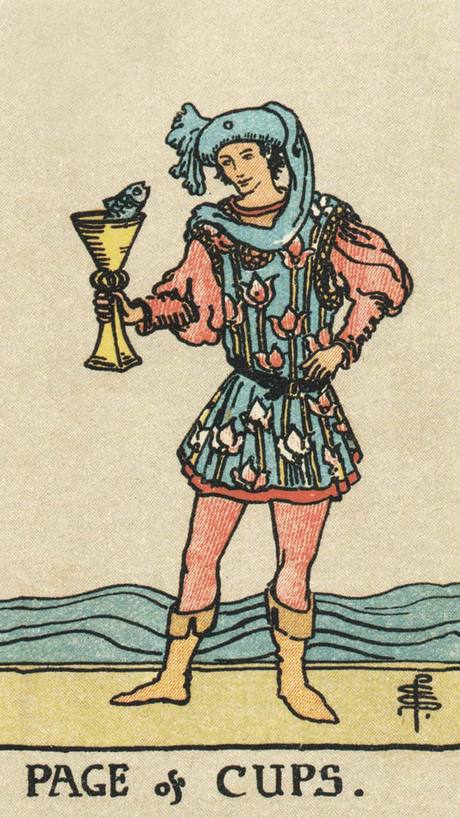 Page of Cups