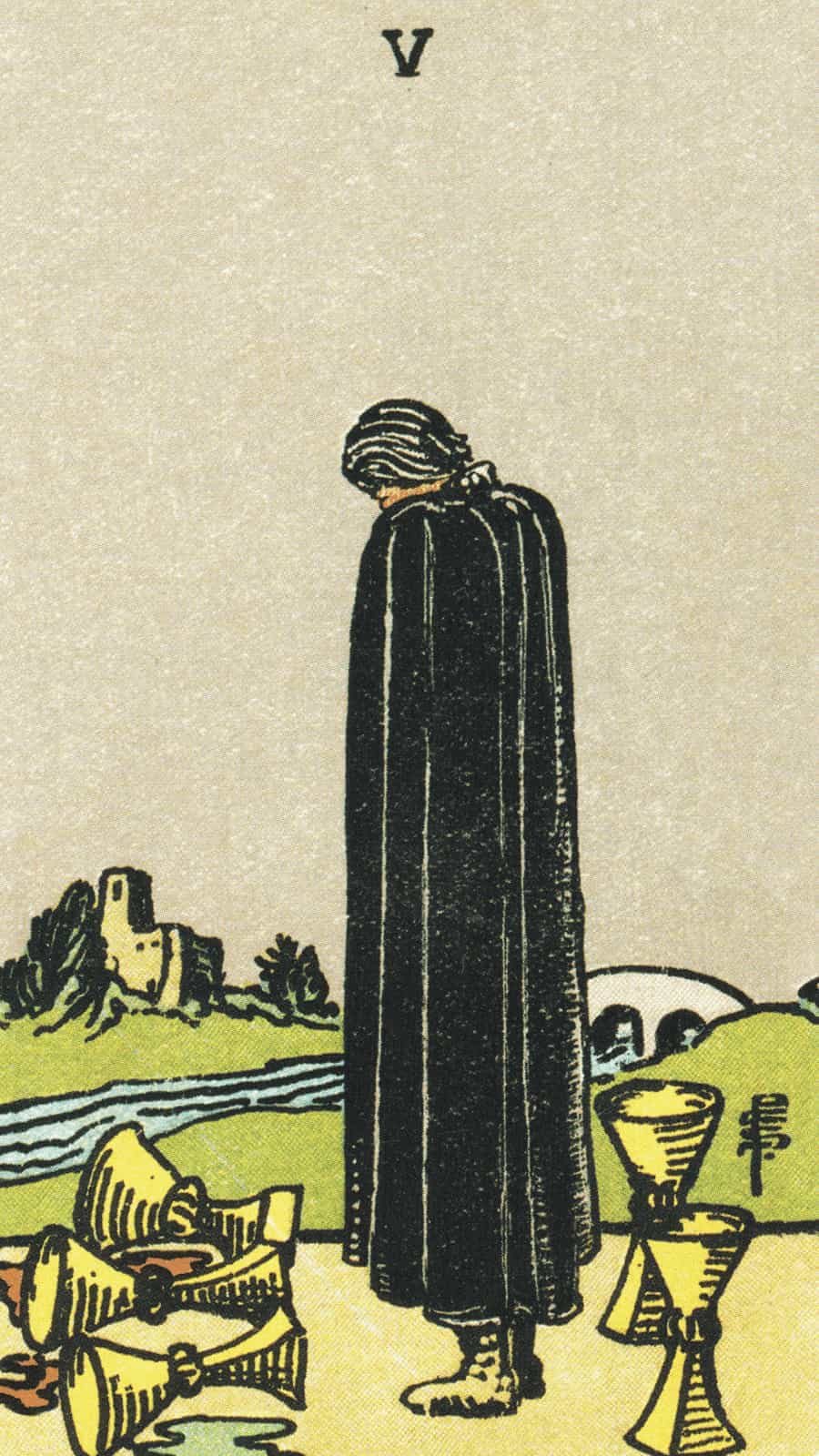 Five of Cups reversed